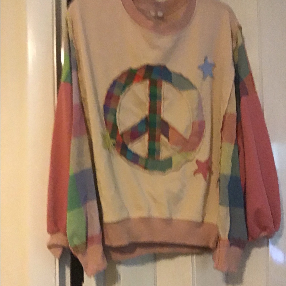Sage + Fi Light Tan  sweatshirt